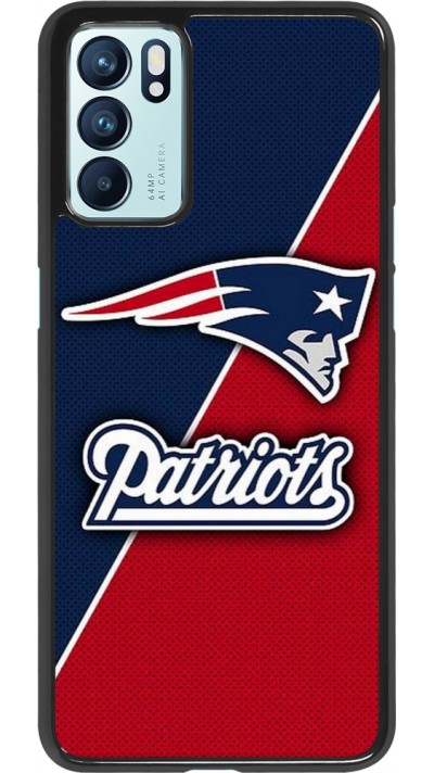 OPPO Reno6 5G Case Hülle - Super Bowl 26 Patriots 1