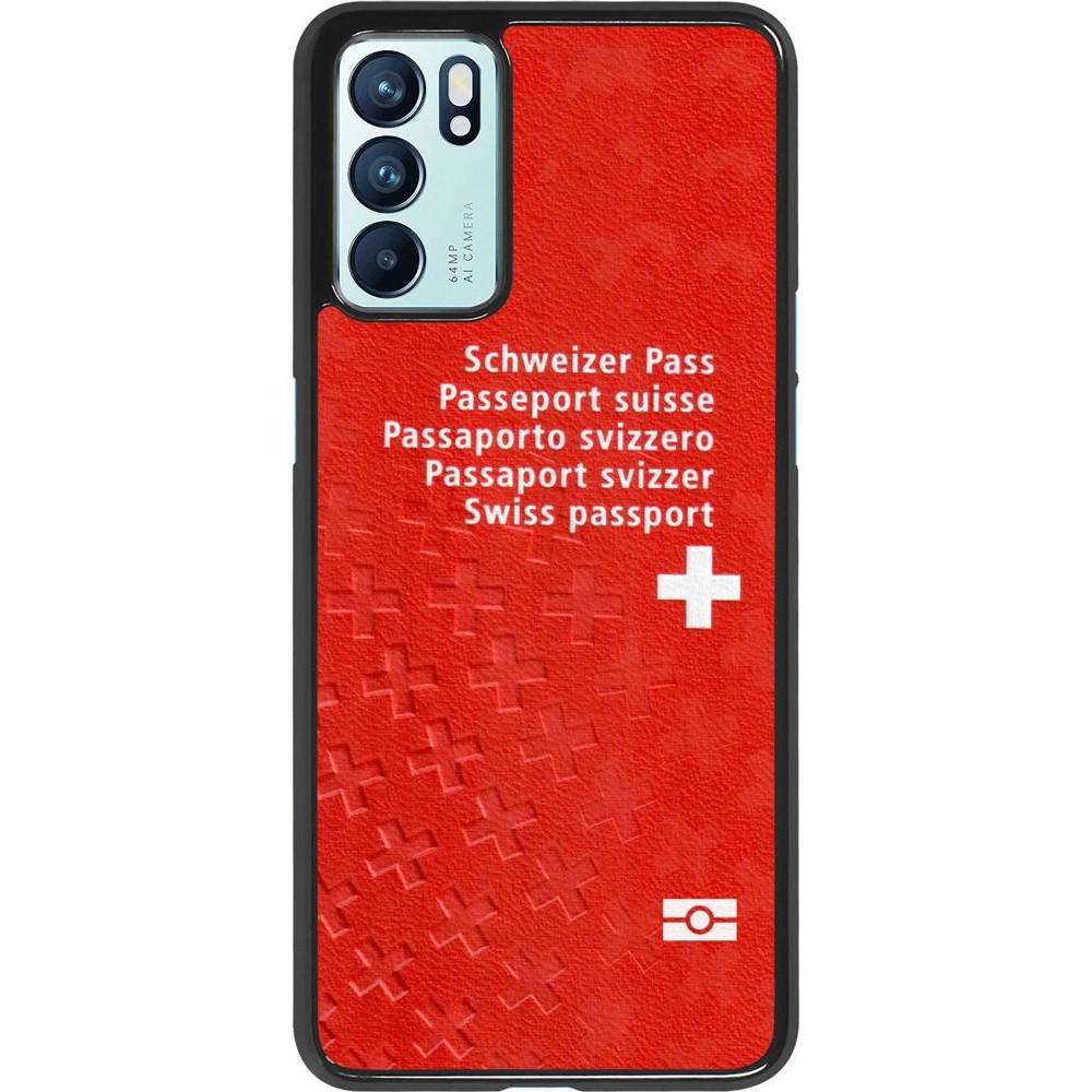 Hülle Oppo Reno6 5G - Swiss Passport