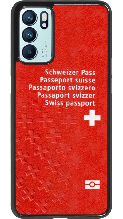 Coque Oppo Reno6 5G - Swiss Passport