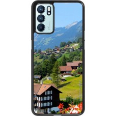 Coque OPPO Reno6 5G - Fête Nationale Suisse Paysage