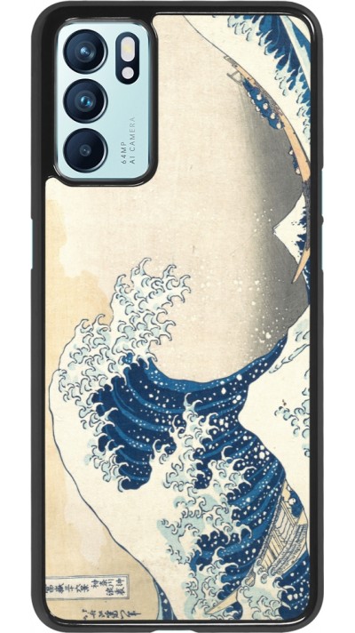 OPPO Reno6 5G Case Hülle - Kunstbild - Die große Welle vor Kanagawa - Hokusai