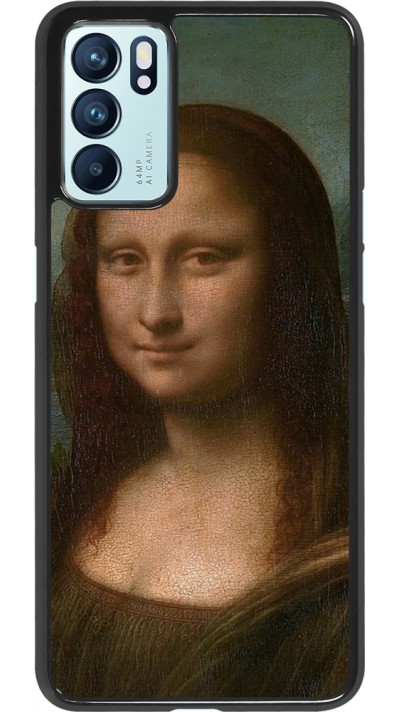 OPPO Reno6 5G Case Hülle - Kunstbild - Mona Lisa - Leonardo de Vinci