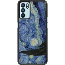 Coque OPPO Reno6 5G - Tableau art - La Nuit étoilée - Van Gogh