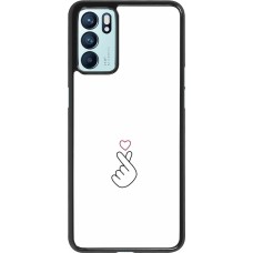 Coque OPPO Reno6 5G - Valentine 2024 heart by Millennials