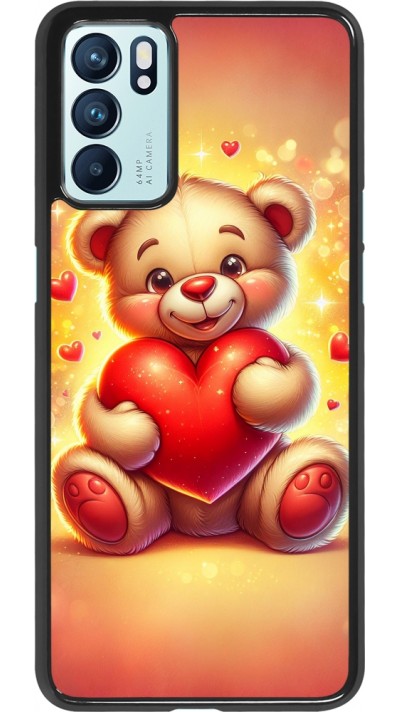 Coque OPPO Reno6 5G - Valentine 2024 Teddy love