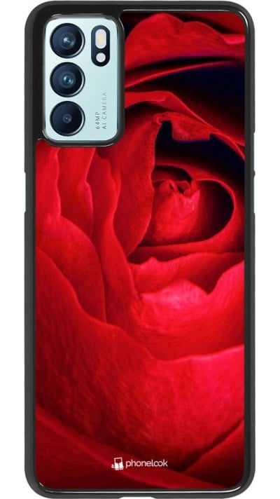Coque Oppo Reno6 5G - Valentine 2022 Rose