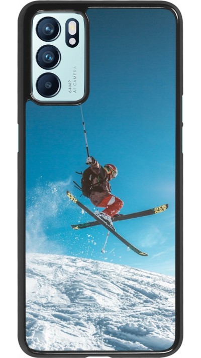 Coque Oppo Reno6 5G - Winter 22 Ski Jump