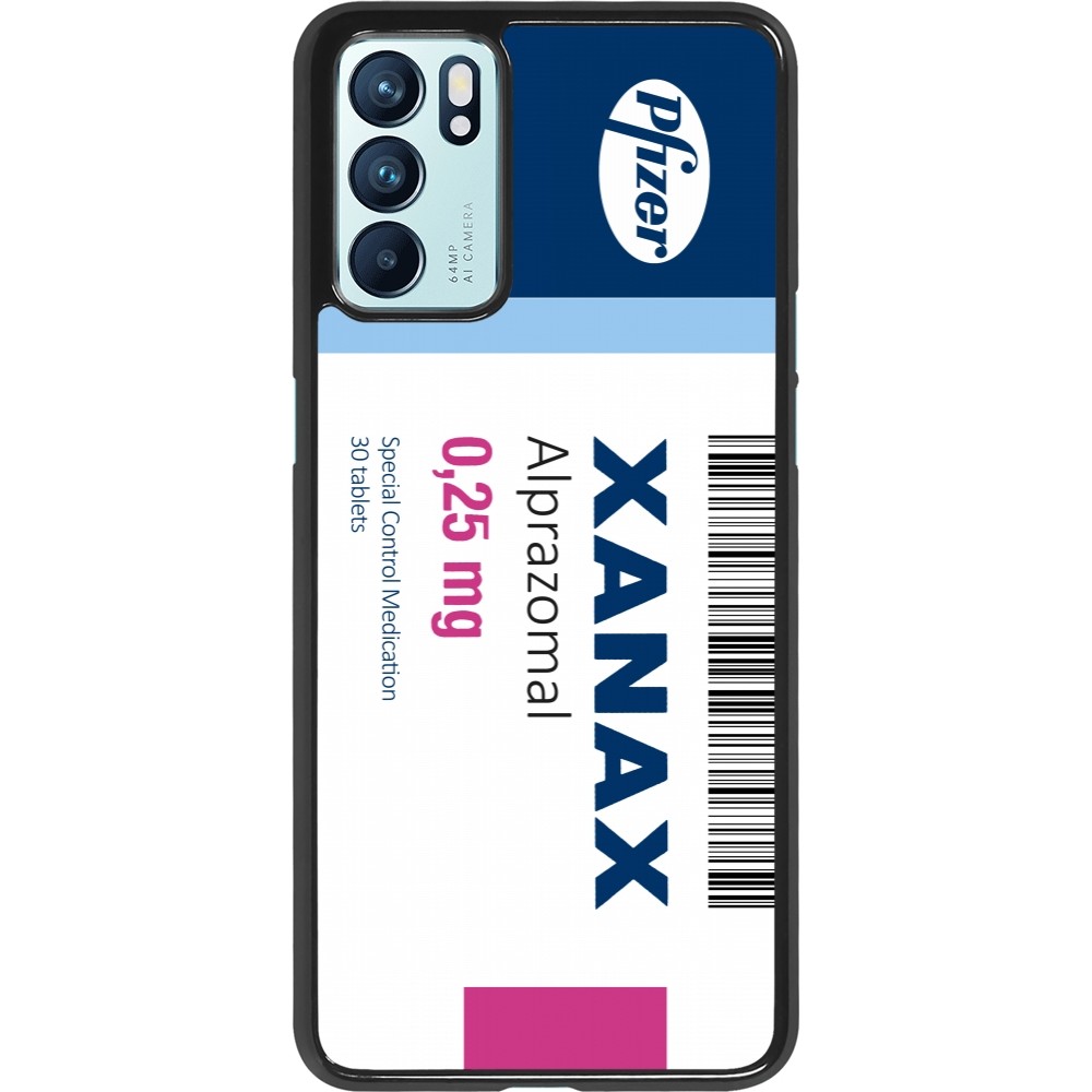 Coque OPPO Reno6 5G - Xanax Alprazolam 2025