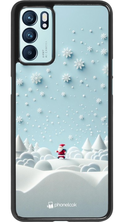 Coque OPPO Reno6 5G - Noël 2023 Petit Père Flocon