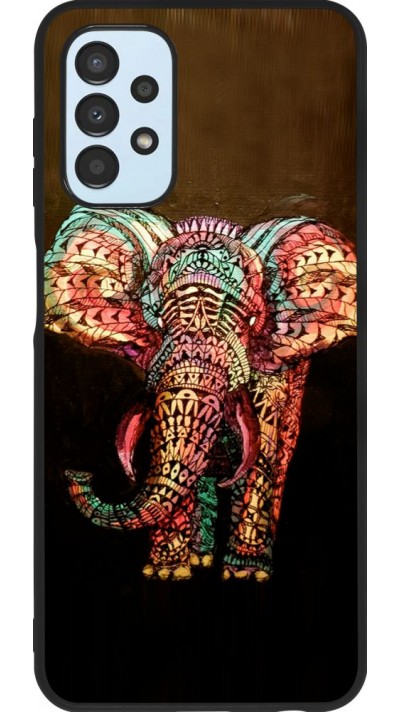 Hülle Samsung Galaxy A13 5G - Silikon schwarz Elephant 02