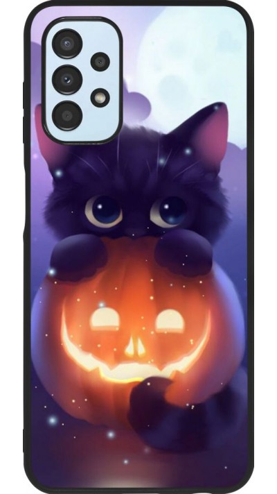 Hülle Samsung Galaxy A13 5G - Silikon schwarz Halloween 17 15