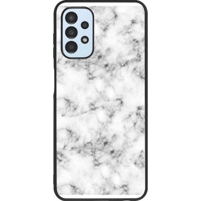Hülle Samsung Galaxy A13 5G - Silikon schwarz Marble 01