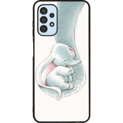 Hülle Samsung Galaxy A13 5G - Silikon schwarz Mom 1903