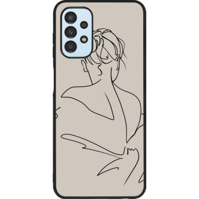 Hülle Samsung Galaxy A13 5G - Silikon schwarz Salnikova 05