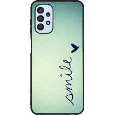 Coque Samsung Galaxy A13 5G - Silicone rigide noir Smile