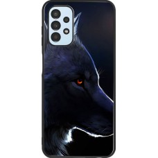 Hülle Samsung Galaxy A13 5G - Silikon schwarz Wolf Shape