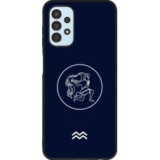 Samsung Galaxy A13 5G Case Hülle - Silikon schwarz Astrologie Wassermann