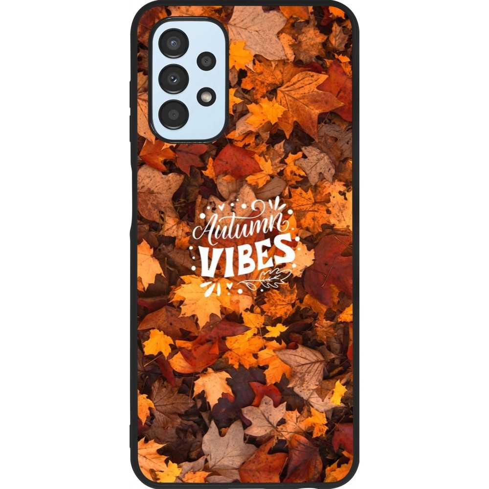 Coque Samsung Galaxy A13 5G - Silicone rigide noir Autumn 25 Autumn vibes