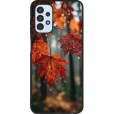 Coque Samsung Galaxy A13 5G - Silicone rigide noir Autumn 25 Rain