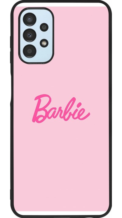 Samsung Galaxy A13 5G Case Hülle - Silikon schwarz Barbie Text