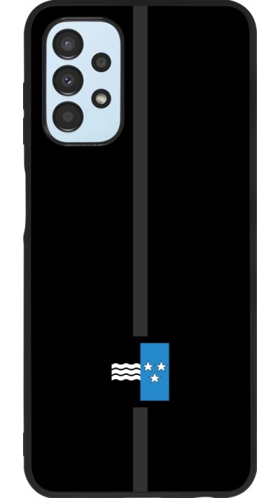 Coque Samsung Galaxy A13 5G - Silicone rigide noir Canton AG noir