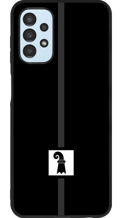Samsung Galaxy A13 5G Case Hülle - Silikon schwarz Kanton BS schwarz