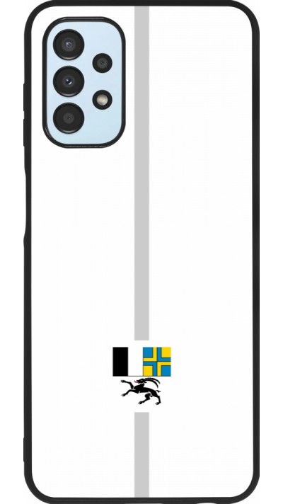 Samsung Galaxy A13 5G Case Hülle - Silikon schwarz Kanton GR weiss