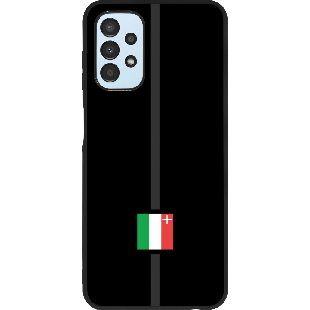 Coque Samsung Galaxy A13 5G - Silicone rigide noir Canton NE noir