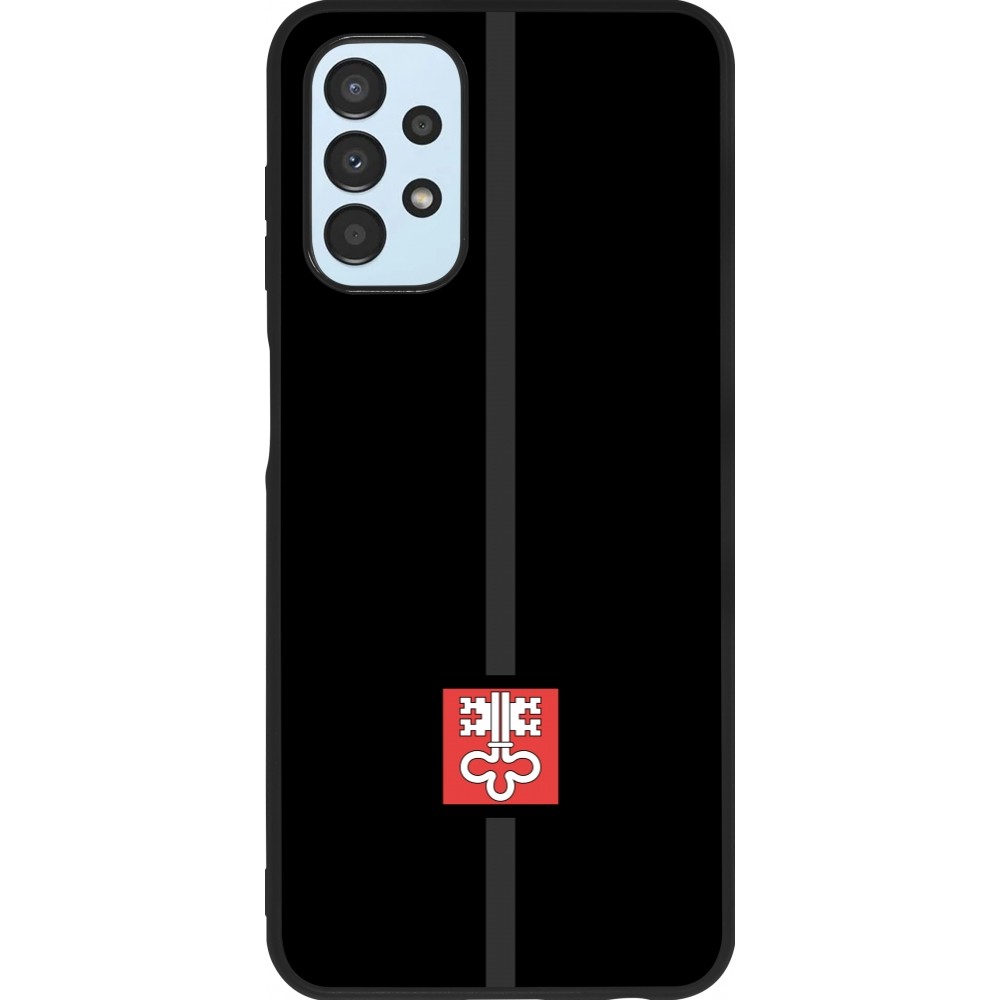 Samsung Galaxy A13 5G Case Hülle - Silikon schwarz Kanton NW schwarz