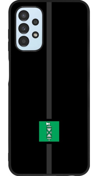 Samsung Galaxy A13 5G Case Hülle - Silikon schwarz Kanton SG schwarz
