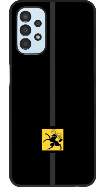 Samsung Galaxy A13 5G Case Hülle - Silikon schwarz Kanton SH schwarz