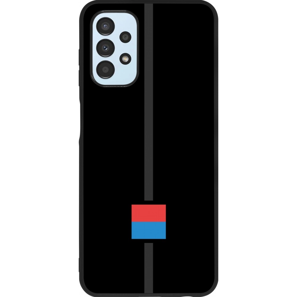 Coque Samsung Galaxy A13 5G - Silicone rigide noir Canton TI noir