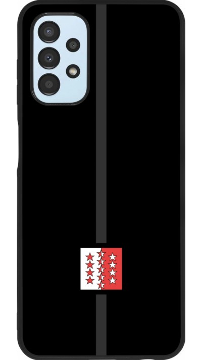 Samsung Galaxy A13 5G Case Hülle - Silikon schwarz Kanton VS schwarz