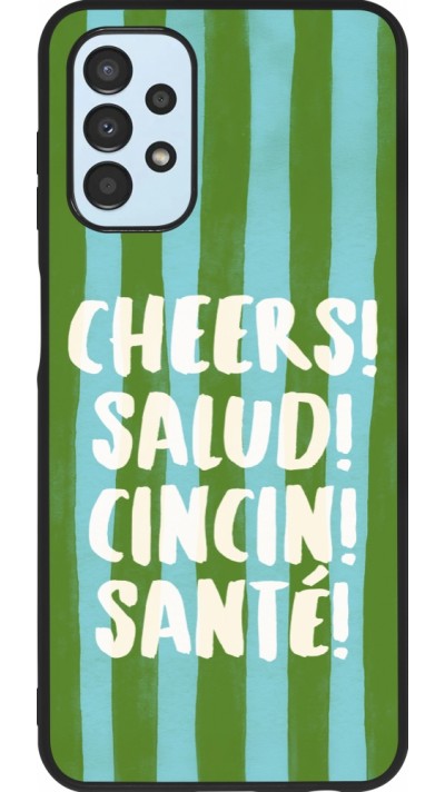 Coque Samsung Galaxy A13 5G - Silicone rigide noir Cheers 2026
