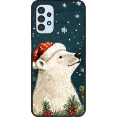 Samsung Galaxy A13 5G Case Hülle - Silikon schwarz Christmas 25 Bear