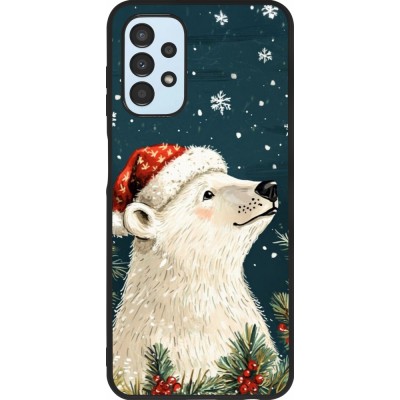 Coque Samsung Galaxy A13 5G - Silicone rigide noir Christmas 25 Bear