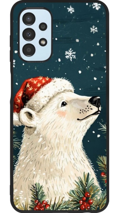 Samsung Galaxy A13 5G Case Hülle - Silikon schwarz Christmas 25 Bear