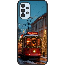 Coque Samsung Galaxy A13 5G - Silicone rigide noir Christmas 25 Xmas Train