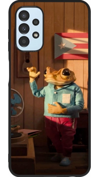 Samsung Galaxy A13 5G Case Hülle - Silikon schwarz Dancing frog DTMF
