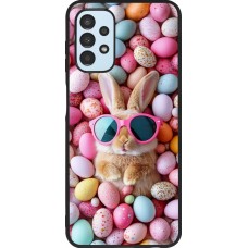Coque Samsung Galaxy A13 5G - Silicone rigide noir Easter 2026 Rabbit fun