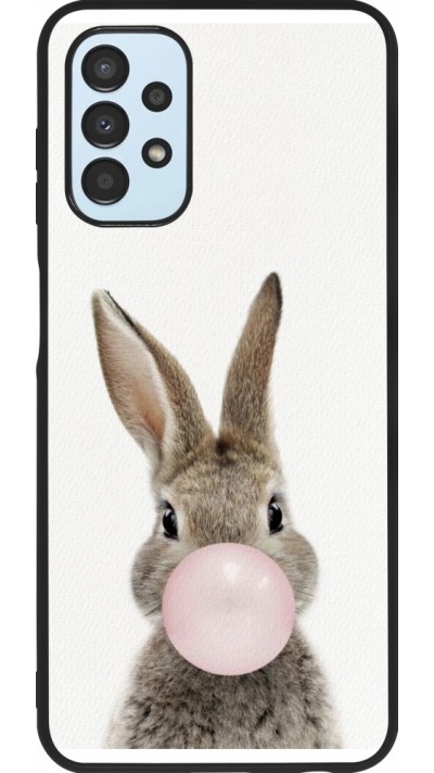 Samsung Galaxy A13 5G Case Hülle - Silikon schwarz Easter 2023 bubble gum bunny