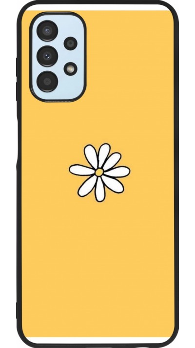 Samsung Galaxy A13 5G Case Hülle - Silikon schwarz Easter 2023 daisy
