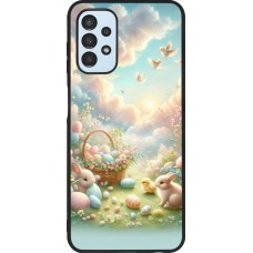 Samsung Galaxy A13 5G Case Hülle - Silikon schwarz Ostern 2025 Pastell Ostern