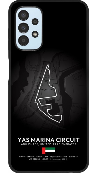 Coque Samsung Galaxy A13 5G - Silicone rigide noir F1 Track 2025 Abu Dhabi