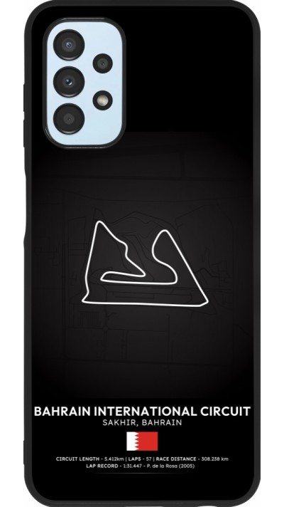 Coque Samsung Galaxy A13 5G - Silicone rigide noir F1 Track 2025 Bahrain