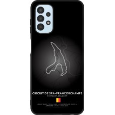 Coque Samsung Galaxy A13 5G - Silicone rigide noir F1 Track 2025 Belgium