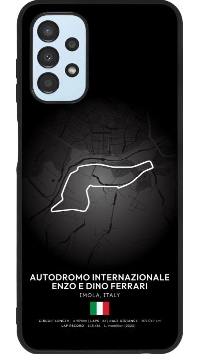 Coque Samsung Galaxy A13 5G - Silicone rigide noir F1 Track 2025 Emilia-Rogmana