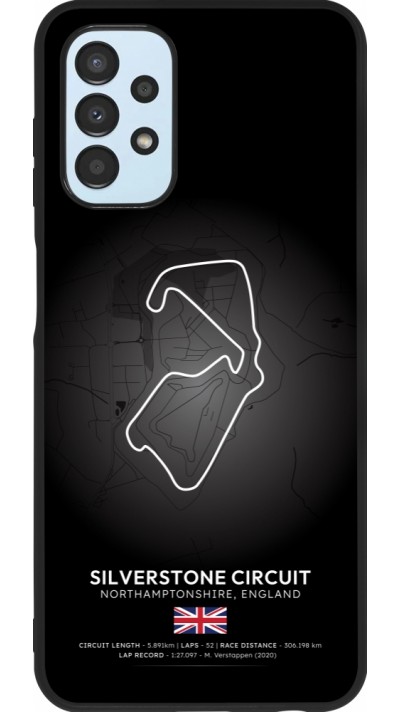 Coque Samsung Galaxy A13 5G - Silicone rigide noir F1 Track 2025 Great Britan