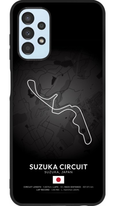Coque Samsung Galaxy A13 5G - Silicone rigide noir F1 Track 2025 Japan