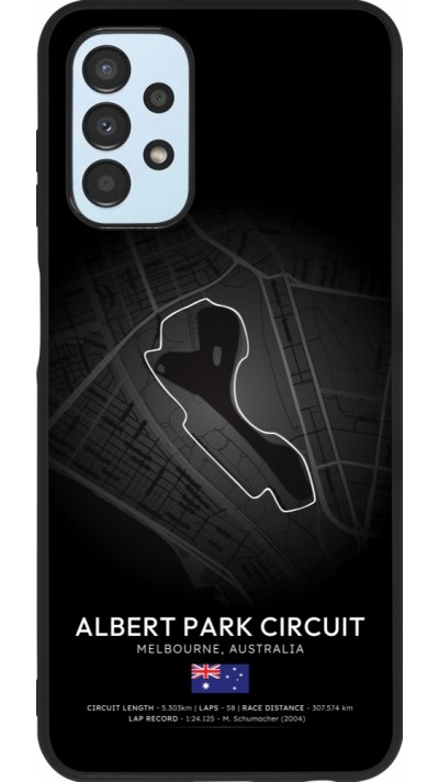 Coque Samsung Galaxy A13 5G - Silicone rigide noir F1 Track 2025 Melbourne